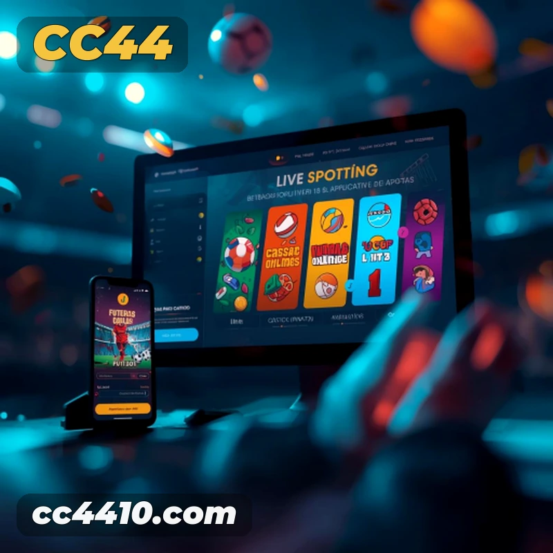 Aplicativo móvel cc44 para iOS e Android